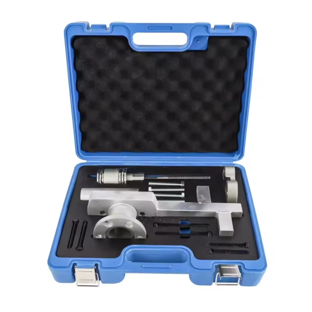 Crankshaft Pulley Removal & Installation Tool Kit for JLR 3.0T & 5.0L V8, Crankshaft Damper Puller & Installer Set